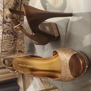 Pelle Moda Gleam Glitter Stilletos